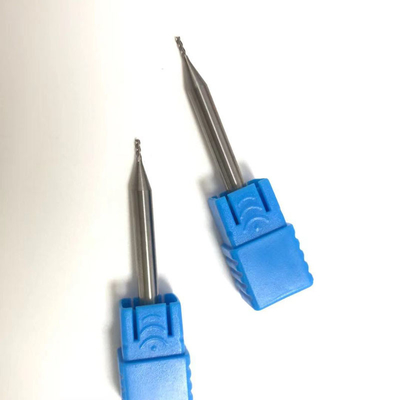 2 बांसुरी टंगस्टन कार्बाइड एंड मिल्स D0.8 एंड मिल्स H60RC