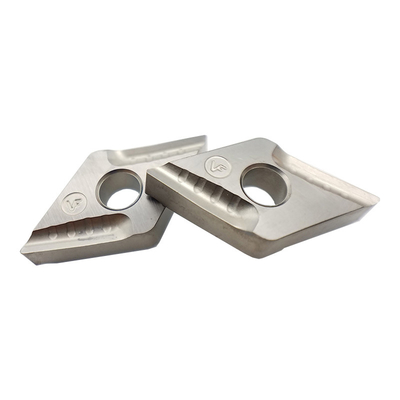 कोटिंग के बिना स्टील के लिए Cermet इंडेक्सेबल इन्सर्ट DNMG150408R-VF TN2